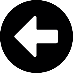 Arrow Thick Circle Left Icon from Ultimate Bold Set