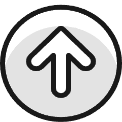 Arrow Thick Circle Up 2 Icon from Ultimate Colors Set