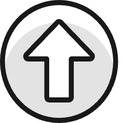 Arrow Thick Circle Up Icon from Ultimate Colors Set