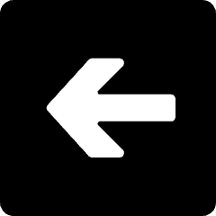 Arrow Thick Left 4 Icon from Ultimate Bold Set