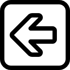 Arrow Thick Left 4 Icon from Ultimate Regular Set