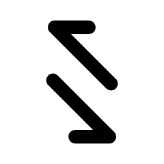 Arrow Transfer Diagonal 2 Icon from Rounded Line - Streamline Material Set