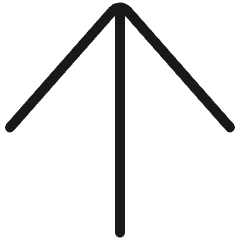 Arrow Up Icon from Ultimate Colors Set