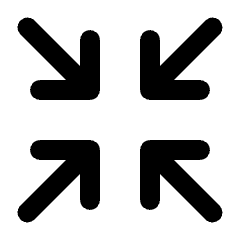 Arrow Zoom In Fill Icon from Rounded Fill - Streamline Material Set