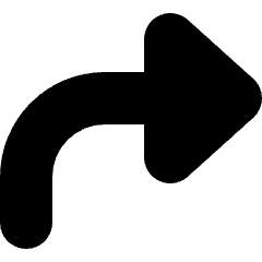 Arrows Bend Up Right 2 Icon from Micro Solid Set