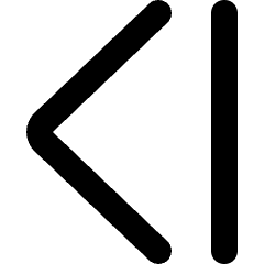 Arrows Button To Left Icon from Micro Line Set