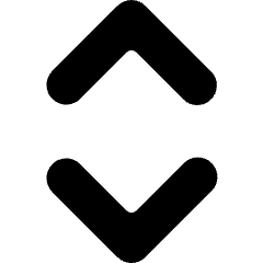 Arrows Expand Vertical Icon from Micro Solid Set