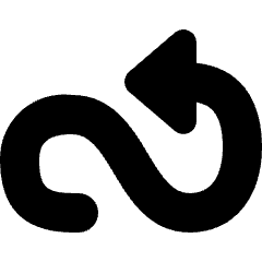 Arrows Loop Icon from Micro Solid Set