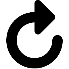 Arrows Round Right Icon from Micro Solid Set