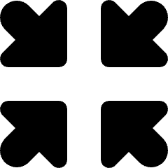 Arrows Shrink 1 Icon from Micro Solid Set