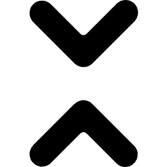 Arrows Shrink Vertical Icon from Micro Solid Set