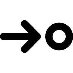 Arrows Step Icon from Micro Line Set