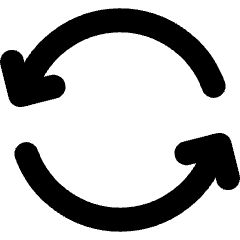 Arrows Synchronize Icon from Micro Line Set