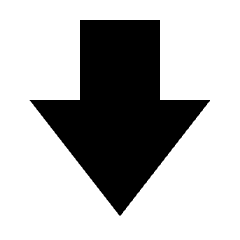 Big Arrow Down Fill Icon from Sharp Fill - Streamline Material Set