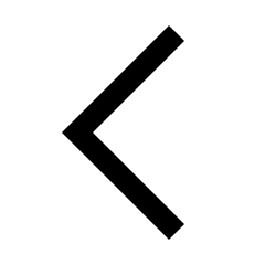 Chevron Backward Fill Icon from Sharp Fill - Streamline Material Set