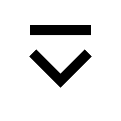 Chevron From Top Icon from Sharp Line - Material Pro Set