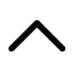 Chevron Upward Icon from Rounded Line - Streamline Material Set