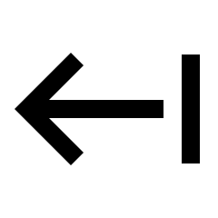 End Fill Icon from Sharp Fill - Streamline Material Set