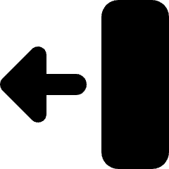 Move Object Left Icon from Micro Solid Set