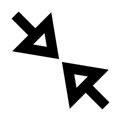 Triangle Arrow Hide Alt Icon from Sharp Line - Material Pro Set