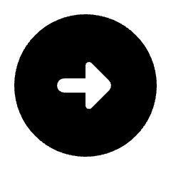 Triangle Arrow Right Circle Fill Icon from Rounded Fill - Streamline Material Set