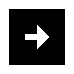 Triangle Arrow Right Square Fill Icon from Sharp Fill - Streamline Material Set