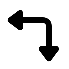 Triangle Arrow Top Right Corner Icon from Rounded Line - Streamline Material Set