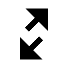 Triangle Arrow Transfer Diagonal 3 Icon from Sharp Line - Material Pro Set