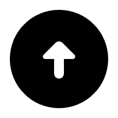 Triangle Arrow Up Circle Fill Icon from Rounded Fill - Streamline Material Set