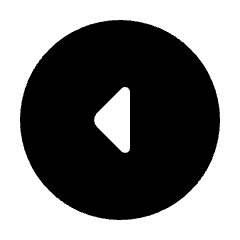 Triangle Left Circle Fill Icon from Rounded Fill - Streamline Material Set