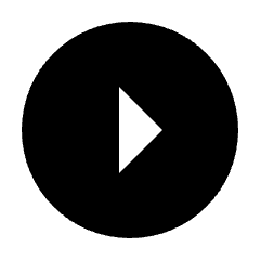 Triangle Right Circle Fill Icon from Outlined Fill - Streamline Material Set