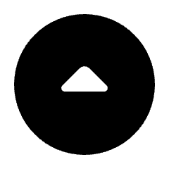 Triangle Up Circle Fill Icon from Rounded Fill - Streamline Material Set