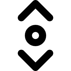 Vertical Scroll Icon from Micro Line Set