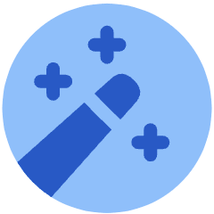 Ai Retouch Magic Wand Icon from Plump Flat Set