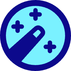 Ai Retouch Magic Wand Icon from Plump Pop Set