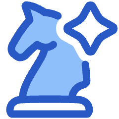 Ai Strategy Chess Icon from Plump Duo Set