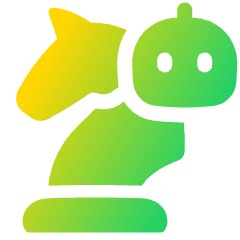 Ai Strategy Chess Icon from Plump Gradient Set