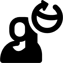 Art Rotate Icon from Ultimate Bold Set