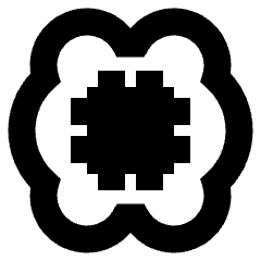 Artificial Intelligence Brain Chip Icon from Sharp Remix Set