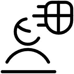 Deep Fake Application Political Person Male Icon from Ultimate Light Set