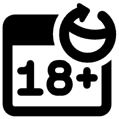 Deep Fake Application Pornography Rotate Icon from Ultimate Bold Set