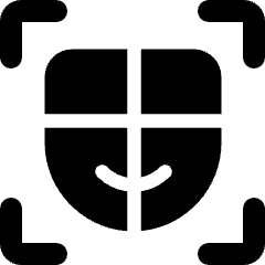 Deepfake Frame Target Icon from Ultimate Bold Set