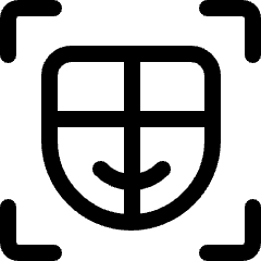 Deepfake Frame Target Icon from Ultimate Regular Set
