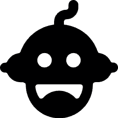 Robot Head Icon from Ultimate Bold Set
