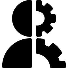 Settings User Icon from Ultimate Bold Set