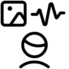 Target Human Image And Voice Icon from Ultimate Light Set