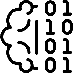 Technology Ai Brain Coding Icon from Ultimate Light Set