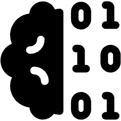 Technology Ai Brain Coding Icon from Ultimate Bold Set