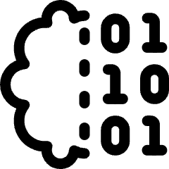 Technology Ai Brain Coding Icon from Ultimate Regular Set