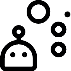 Technology Robot Google Assistant Icon from Ultimate Regular Set